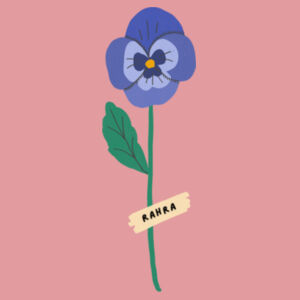 Pretty Pansy (mini me) Design